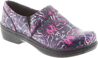 Klogs Womens Mission Clog In Scribble Patent