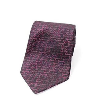 Gucci Pre-owned Cravat - Heren - Pre-owned - Paars - Maat: ONE Size Zijde