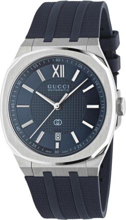 Gucci 25H Blue Dial Mens Watch YA163355