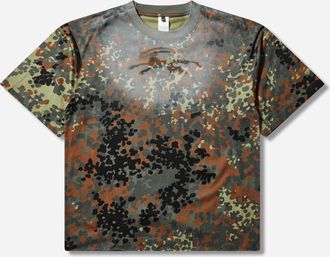 Prototypes Goat Stencil Camo T-Shirt Green