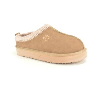 Rohde Boord Wol VG - Dames - Pantoffels - Beige - 39 EU - Wol - Schoenen