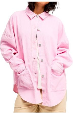Roxy Kick Back Washed Cord Hemd f&uuml;r Damen | rosa
