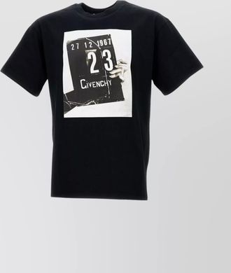Givenchy graphic print crew neck short sleeve top