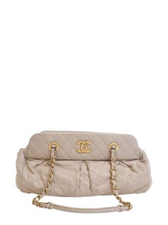 Chanel 2011 Quilted Calfskin Chic Quilt Bowling Bag shoulder bag - women - Calf Leather - One Size - Brown