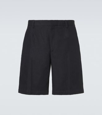 Ermenegildo Zegna Cotton and linen shorts