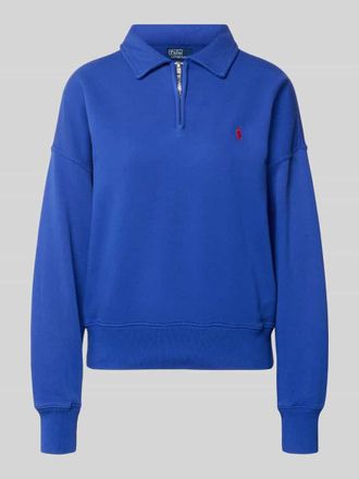 Polo Ralph Lauren Regular Fit Sweatshirt aus Baumwoll-Mix in Dunkelblau, Gr&ouml;&szlig;e XXL