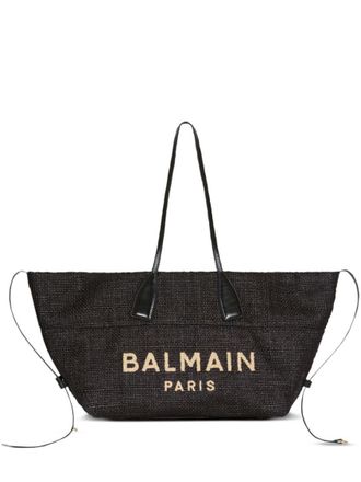 Balmain Black Track Tote