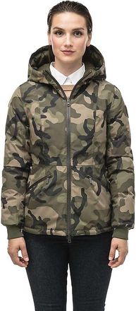 Nobis Womens Ingrid Reversible Fitted Jacket - Medium Camo