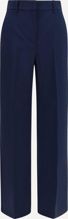 Weekend by Max Mara Stretch wool palazzo Pants Female 38