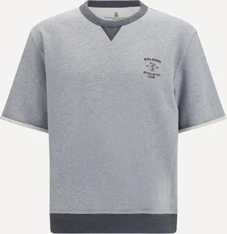 Brunello Cucinelli Melange fabric T-shirt Male XS