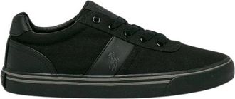Polo Ralph Lauren Hanford Sneaker - Heren - Sneakers - Zwart - 40 EU - Leer - Schoenen