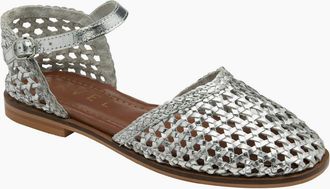 Ravel Womens Kelk Womens Sandals - Silver Foil Leather - Size: 6