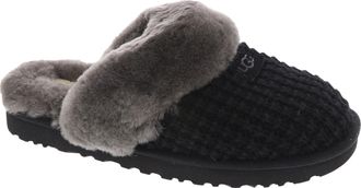 UGG Womens Cozy Slipper, Black, 4 UK