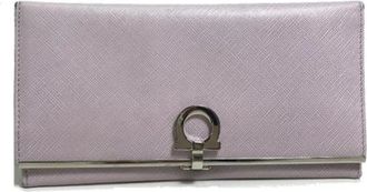 Ferragamo Pre-owned Wallets, female, Purple, Size: ONE SIZE Pre-owned Wallet