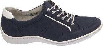 Waldl&auml;ufer Womens Jasmine Casual Walking Shoe In Blue