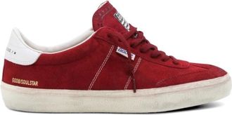 Golden Goose Soul Star Sneakers - Heren - Sneakers - Rood - 44 EU - Nylon - Schoenen
