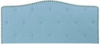 DKD Home Decor Testiera del Letto DKD Home Decor Azzurro Beige Celeste Legno dalbero della gomma 146 x 6 x 68 cm