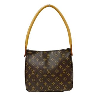 Louis Vuitton Pre-owned Vintage Monogram Shoulder Bag - Dames - Pre-owned - Bruin - Maat: ONE Size Leer