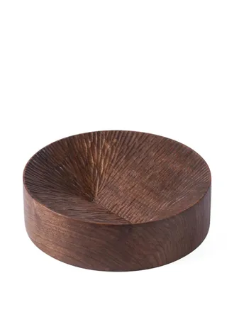 Zanat Kiki carved bowl - unisex - Walnut Wood - One Size - Brown