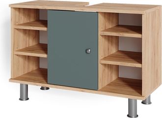 Vicco Mueble Bajo Lavabo Fynn, Verde, 80 X 54 Cm Vicco