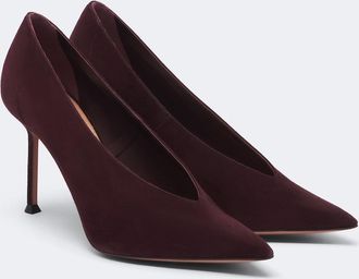 Aquazzura Voltaire suede pumps