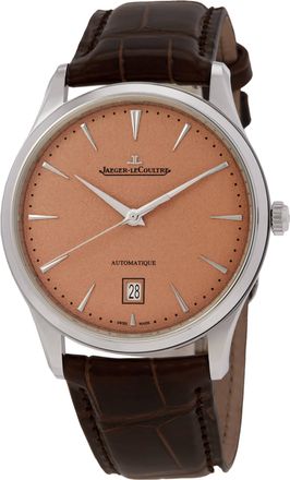 Jaeger-LeCoultre Master Ultra Thin Automatic Copper Dial Mens Watch Q1238460