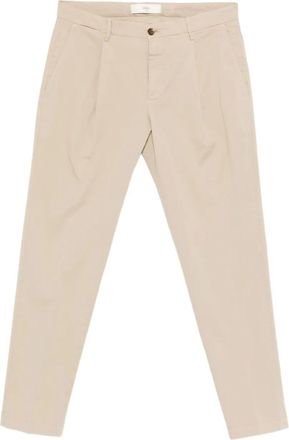 BRIGLIA 1949 Chino Tiberio plissettati - Toni neutri