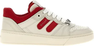 Red bally shoes on sale