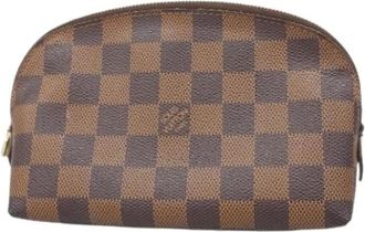 Louis Vuitton Pre-owned Clutches, female, Brown, Size: ONE SIZE Pre-owned Fabric Clutch