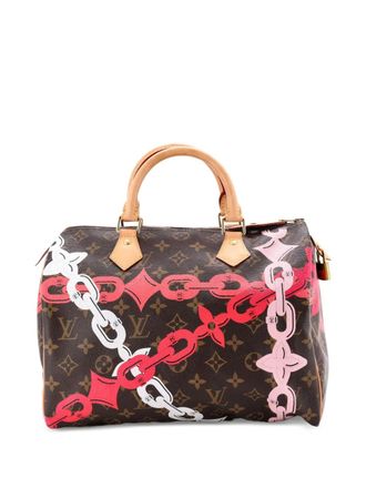 Louis Vuitton Speedy Handbag Limited Edition Bay Monogram Canvas 30 satchel - women - Fabric - One Size - Brown