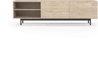 HERDASA Herdasa - Mueble Bajo Televisi&oacute;n Md-608-1 En Color Roble, 52cm(alto) 180cm(ancho) 43cm(largo)