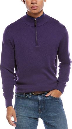 Tailorbyrd Tailorbyrd Fine Knit 1/4-Zip Sweater