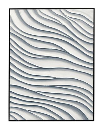 Bassett Mirror Company Ripples Framed Canvas