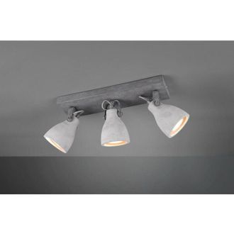 Trio L&aacute;mpara De Hormig&oacute;n 3 Focos Orientables Concrete Lighting