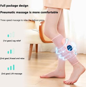 OEM Massaggiatore Wireless Per Gambe Per La Circolazione Sanguigna E Il Sollievo Dal Dolore Con 3 Livelli Di Intensit&agrave;