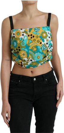 Dolce & Gabbana Tanktop - Dames - Tops zonder mouwen - Veelkleurig - 3XL - Tops
