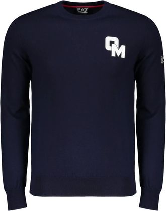 Emporio Armani Maglieria Girocollo - - Knitwear - Uomo - Blu - 4XL