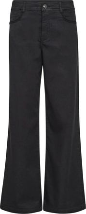 Mos Mosh MMDara Treasure Pant - Dames - Wijde Broeken - Zwart - W33 - Broeken