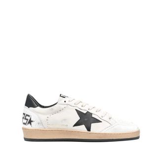 Golden Goose Sneakers, male, Beige, Size: 12 US Leather Star Basketball Sneakers