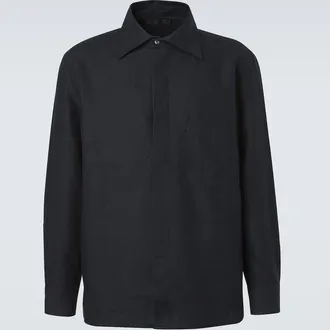 Saman Amel Linen overshirt