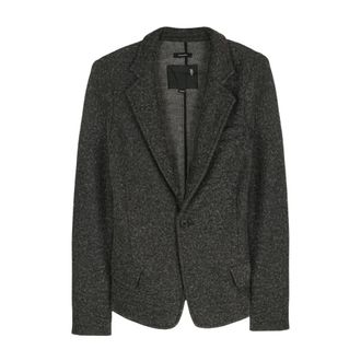 R13 Super Shrunken Blazer - - Jackets - Donna - Marrone - M