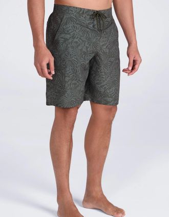 Mountain Warehouse Mens Mountain Warehouse Mens Ocean Camouflage Boardshorts - Green - Size: XXL