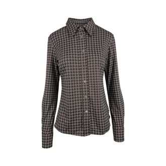 Caliban Camisa de Jersey - Blouses & Shirts - Mujer - Marr&oacute;n - M