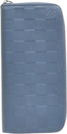 Louis Vuitton Pre-owned Wallets, female, Blue, Size: ONE SIZE Pre-owned Vintage Leather Wallet