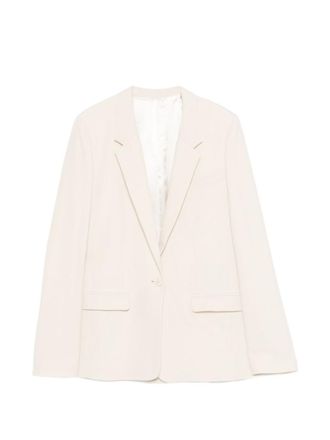 Isabel Marant Beige Notched Lapel Blazer