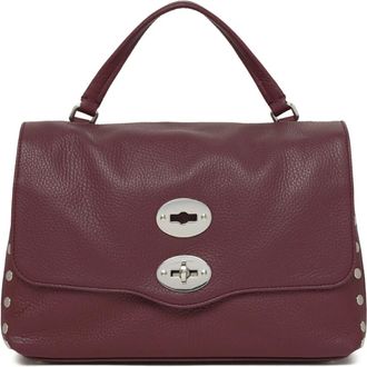 Zanellato Postina Handtas - Dames - Tassen - Paars - Maat: ONE Size Zijde
