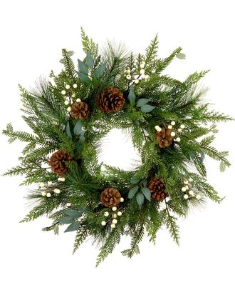 National Tree Company 24in Inspired By Nature Wreath