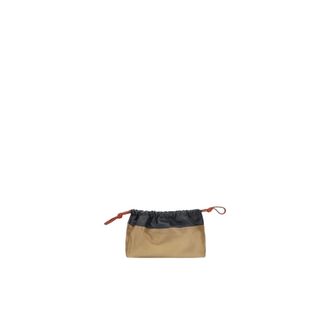 Pierre Hardy Twin Clutch - Dames - Tassen - Beige - Maat: ONE Size Zijde