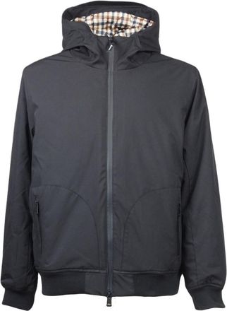 Aquascutum Actief capuchonjack voor volwassenen (Zwart)