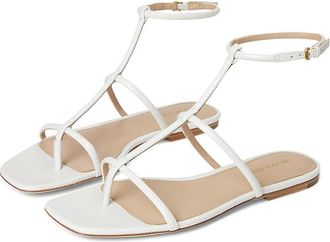 Veronica Beard Marbella Womens Wedge Shoes Parchment White Leather : 6.5 M